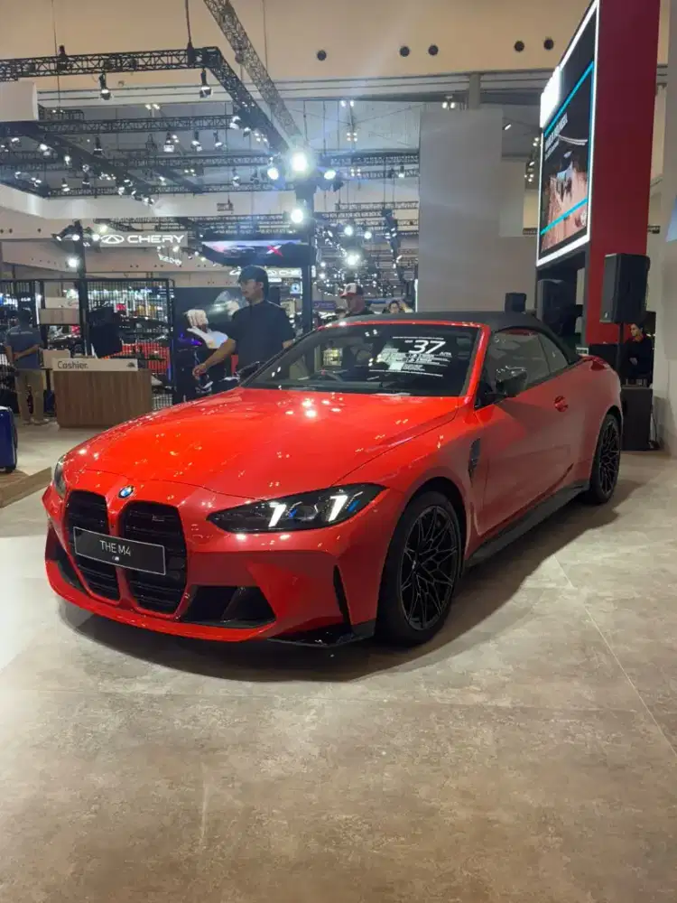 BMW M4 Competition Convertible Toronto Red