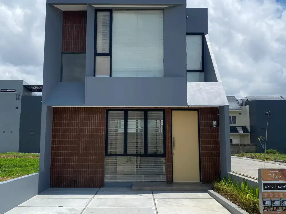 Dijual Rumah Minimalis Konsep Modern di Cluster Ayana Type  Aster