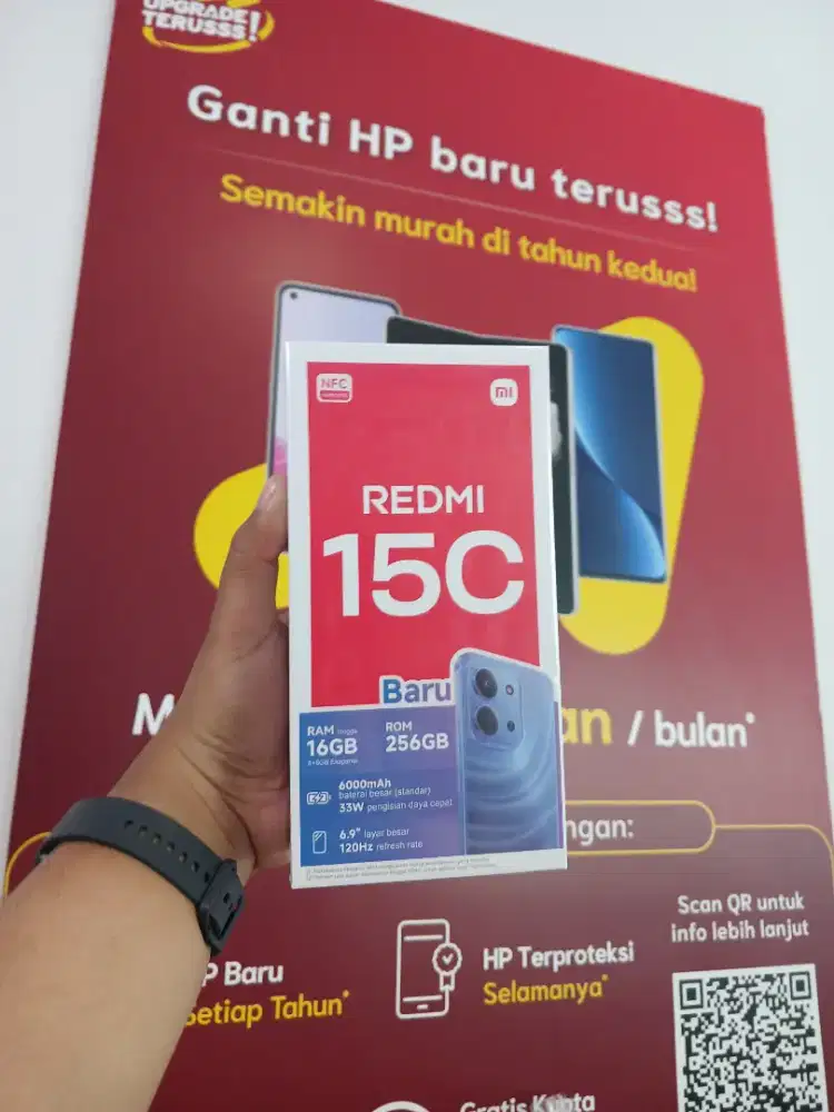 REDMI 15C NEW SEGEL BNIB GARANSI RESMI