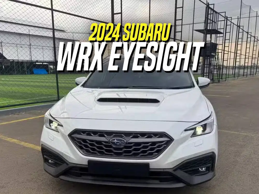 Subaru WRX 2.4 Turbo Manual 2024 White on Black Putih MT Eyesight