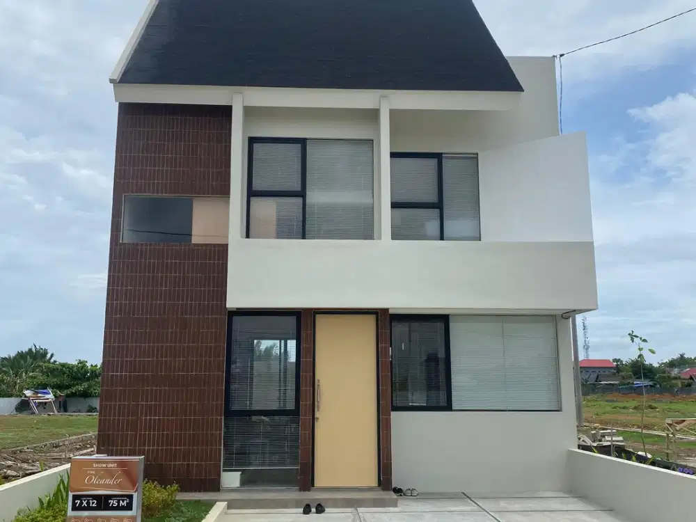 Dijual Rumah 2 Lantai Minimalis Modern Cluster Ayana Type Oleander