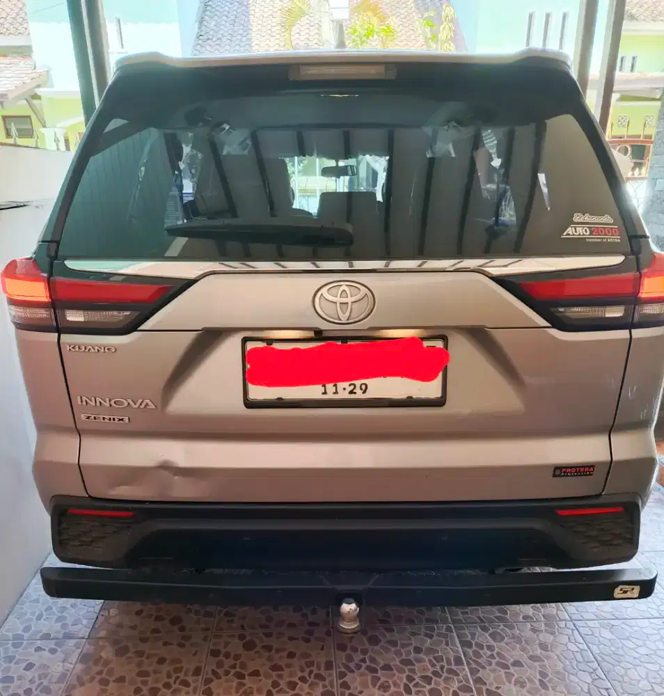 Besi towing belakang Innova Zenix