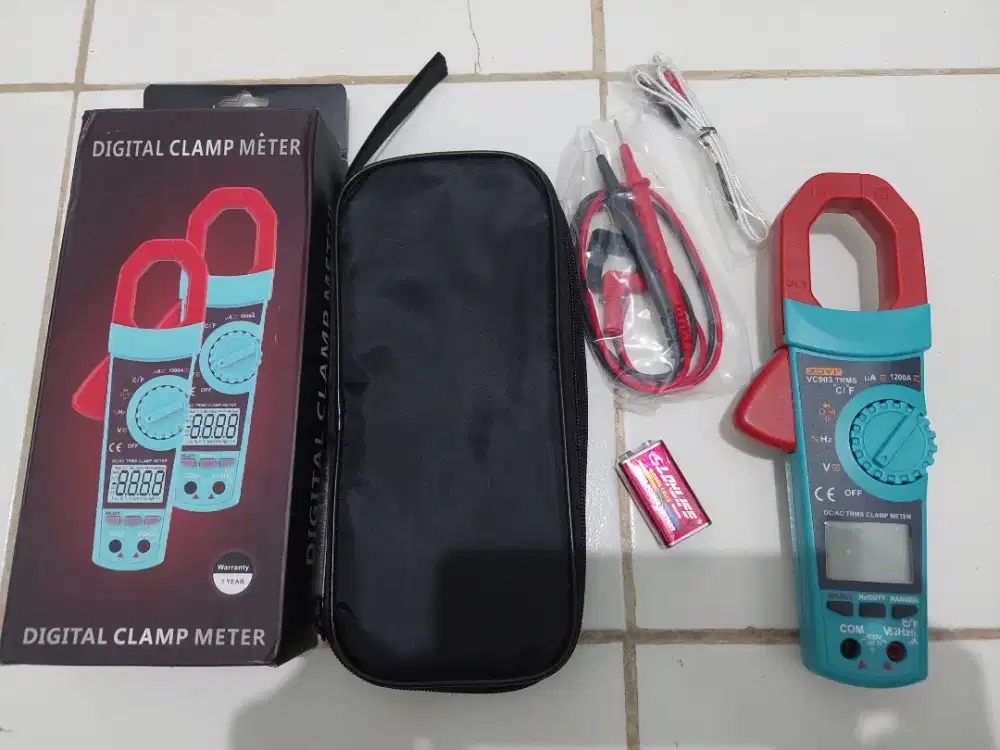 Digital clamp meter tang ampere ac dc multimeter avometer Zoyi Vc903