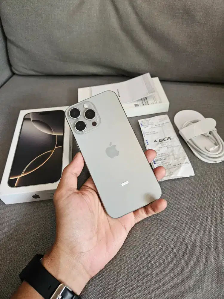 Iphone 16 promax 256gb Ibox ( baru 2 hari pakai )