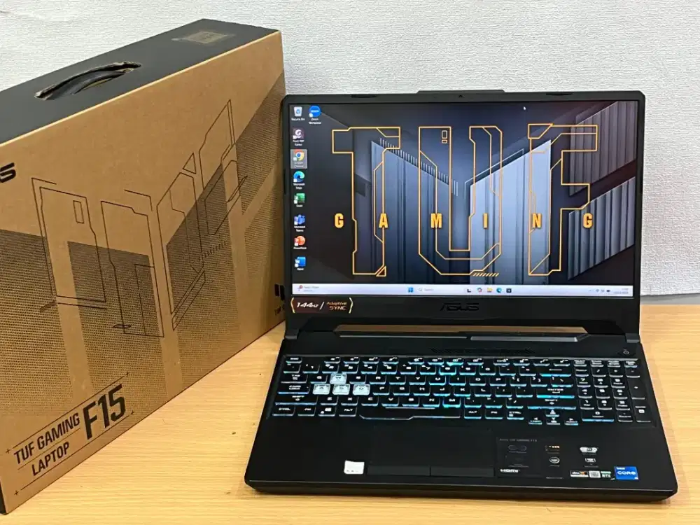 ASUS TUF F15 CORE I5-11400H RAM 16GB SSD 512GB VGA RTX3050