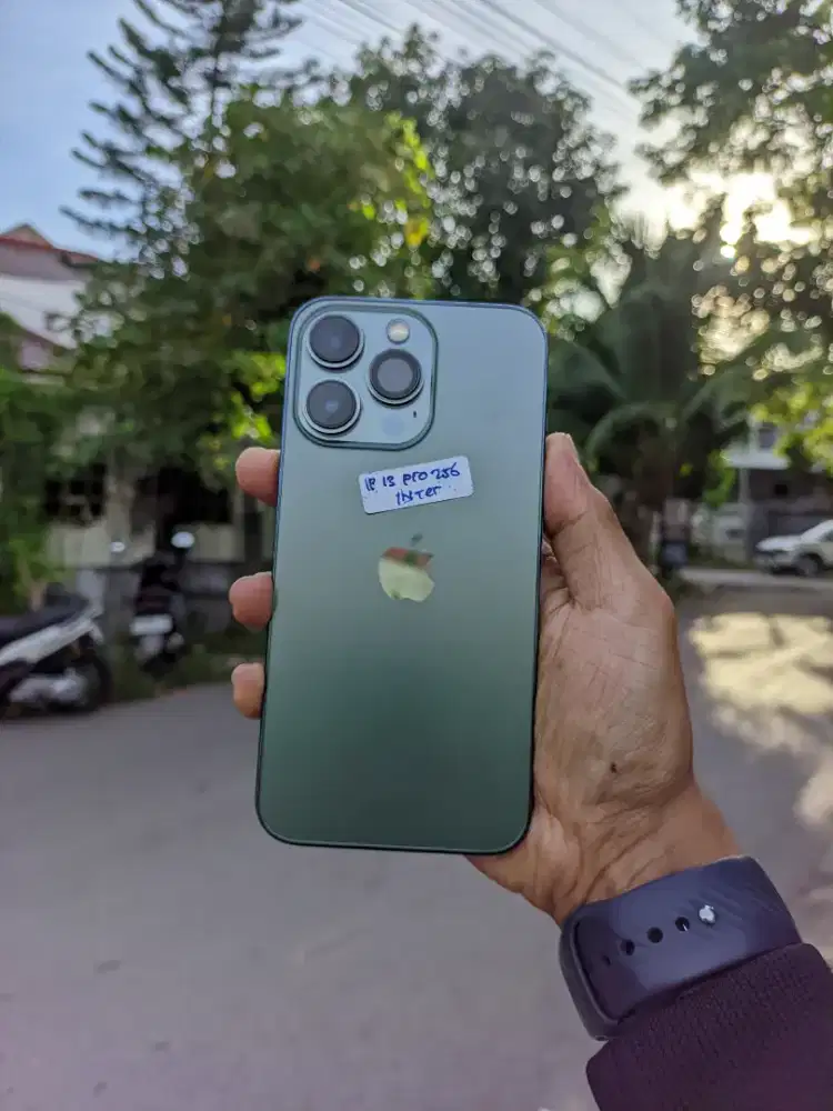 Iphone 13 pro 256GB inter all operator normal lengkap mulus