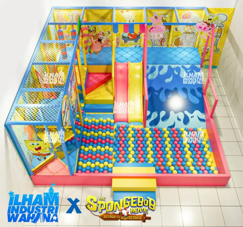 Jual Wahana Mainan Anak Playground Indoor uk.5x5