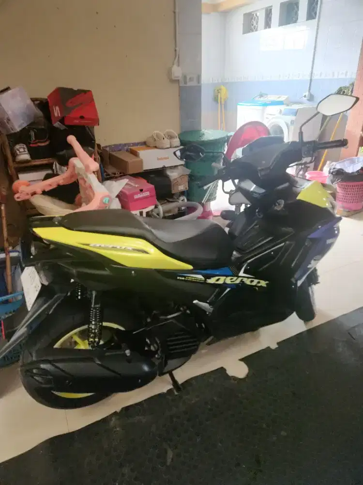 Aerox kuning all new 2023 gbm gandu_baru_motor