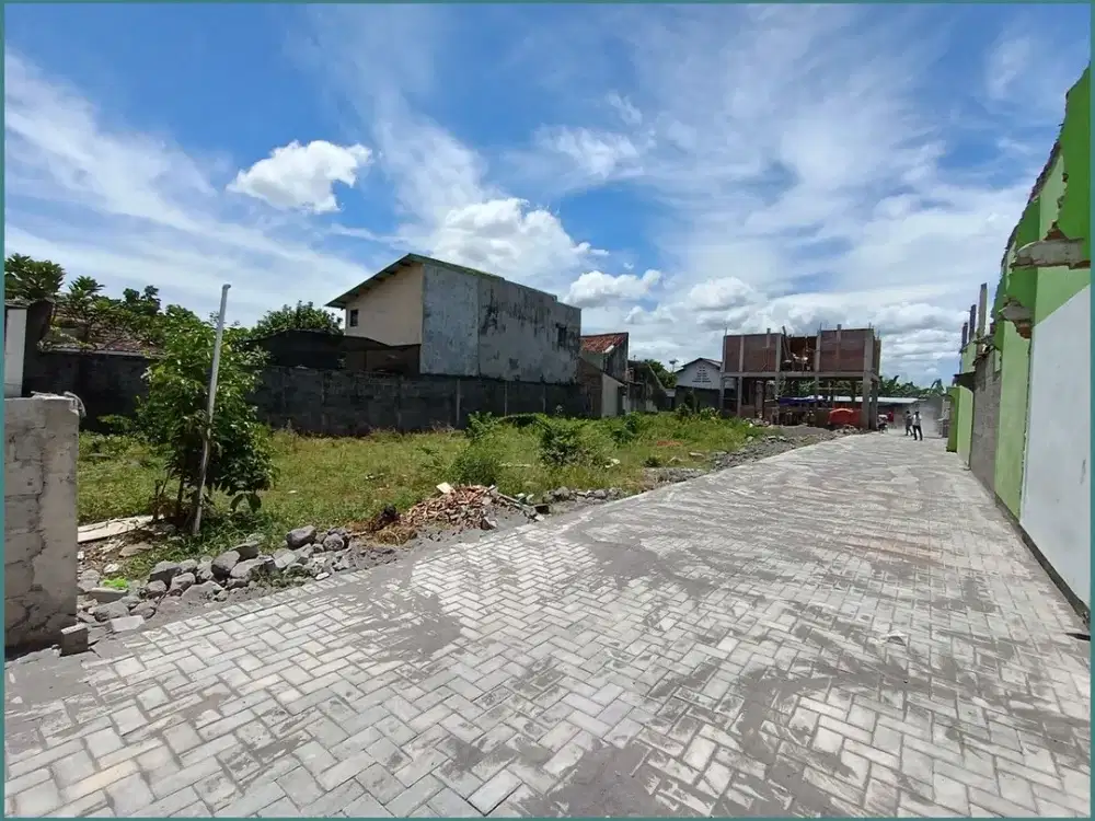 Siap AJB Tanah Banyuraden, Dekat Kampus STPN Jogja