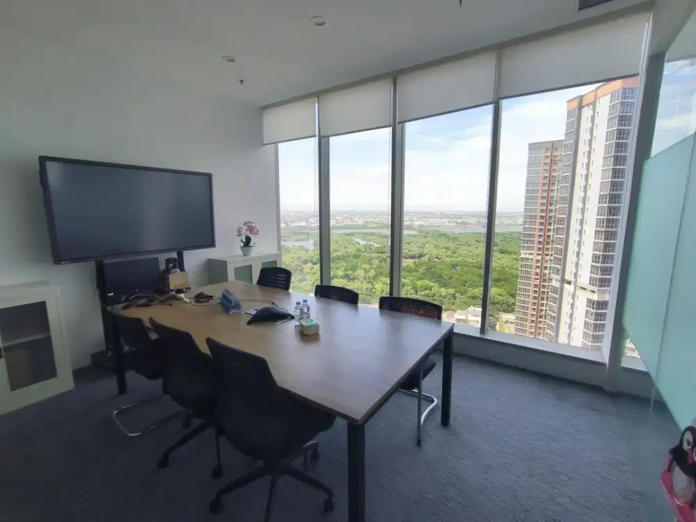 P Ol Disewakan Office Gold Coast PIK Luas 133 m2 Siap Pakai