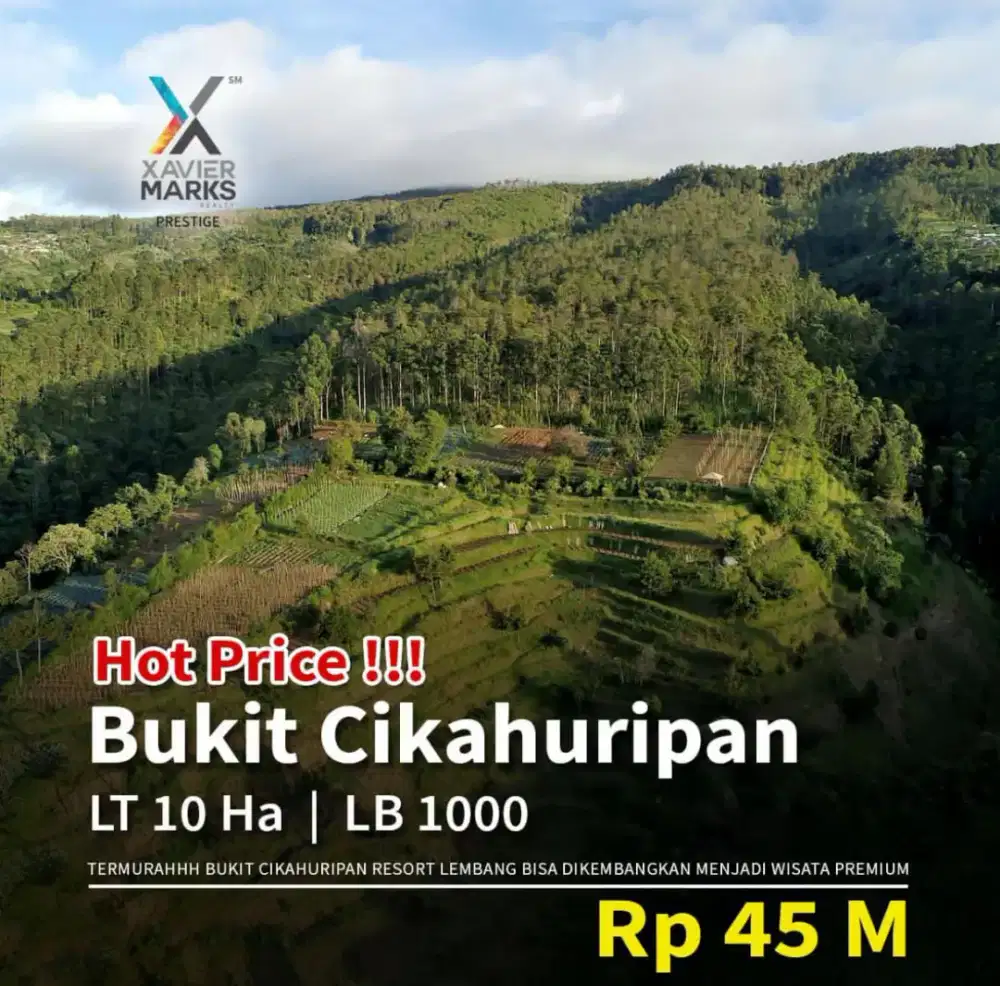 Dijual Tanah bukit cikahuripan