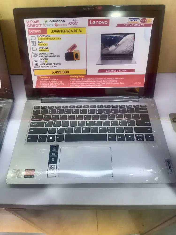 Cicilan/kredit Laptop Lenovo Ideapad Slim 1 14 Home Credit