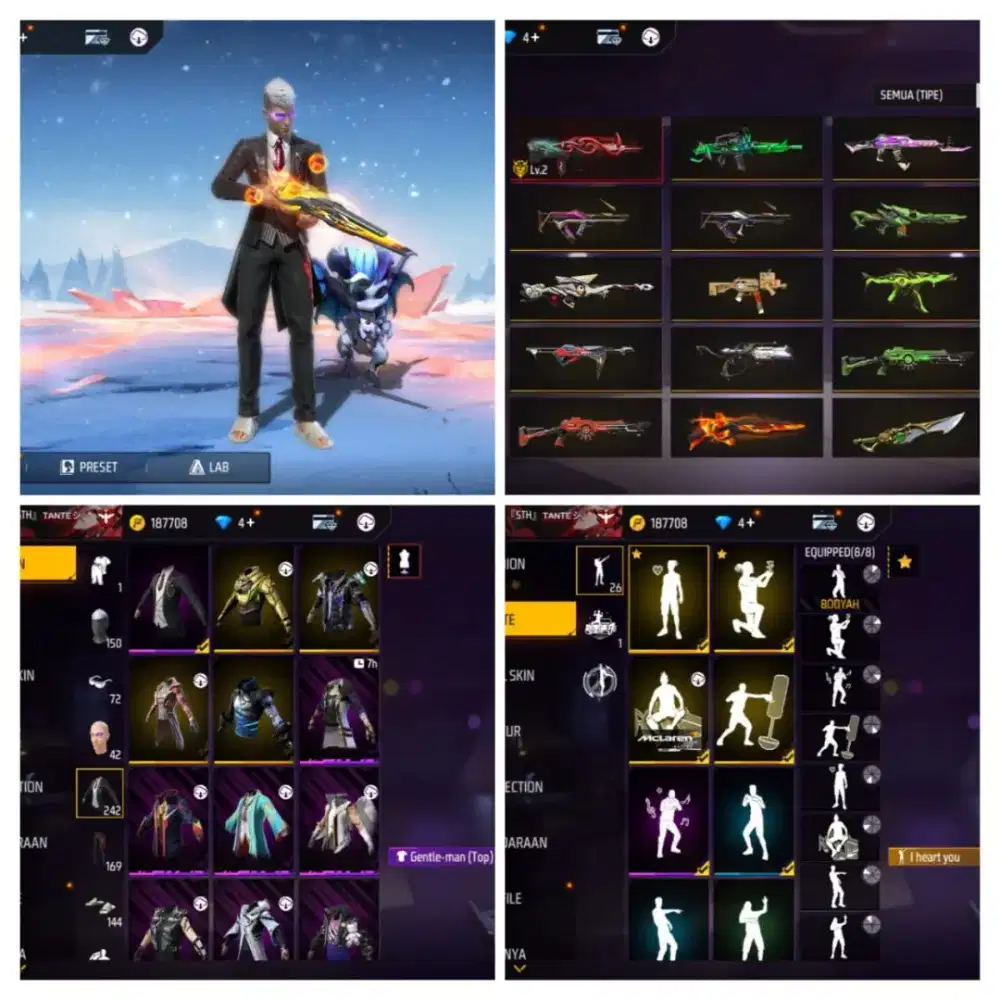 JUAL BELI AKUN FF AMANAH