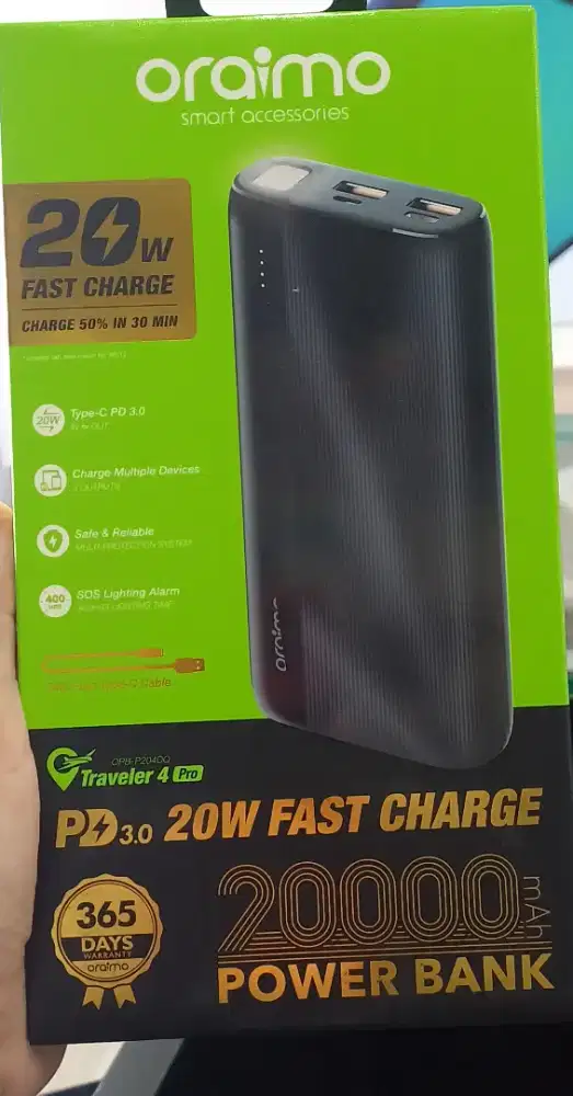 Ready powerbank 20.000mah