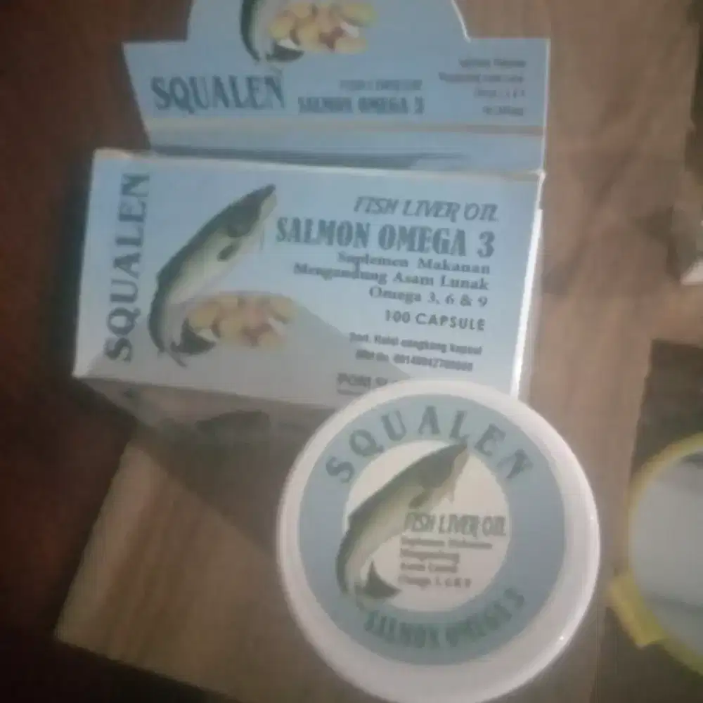 Minyak ikan cod gel squalene