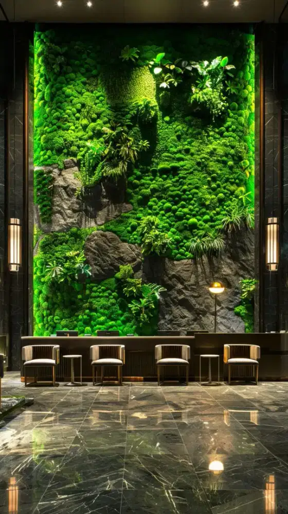 Jasa pembuatan tebing relif taman vertical garden dll #4