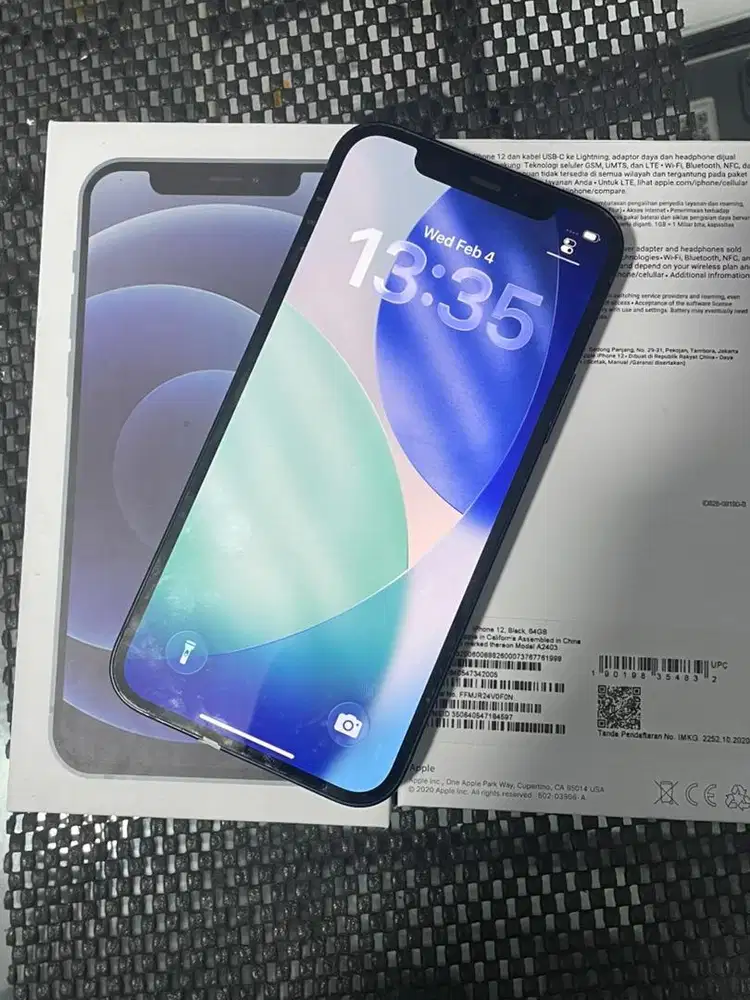 iPhone 12 64GB resmi ibox