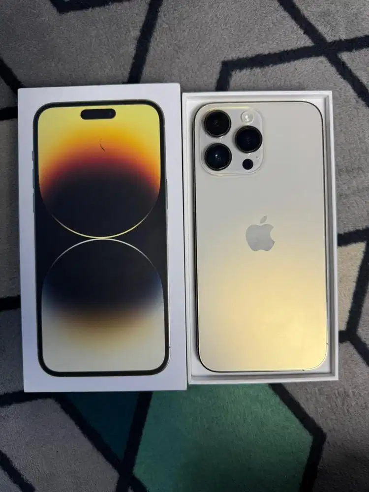 iPhone 14 Promax 256gb iBox Gold
