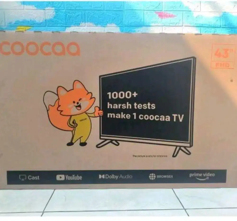 coocaa smart tv 43 Bergaransi