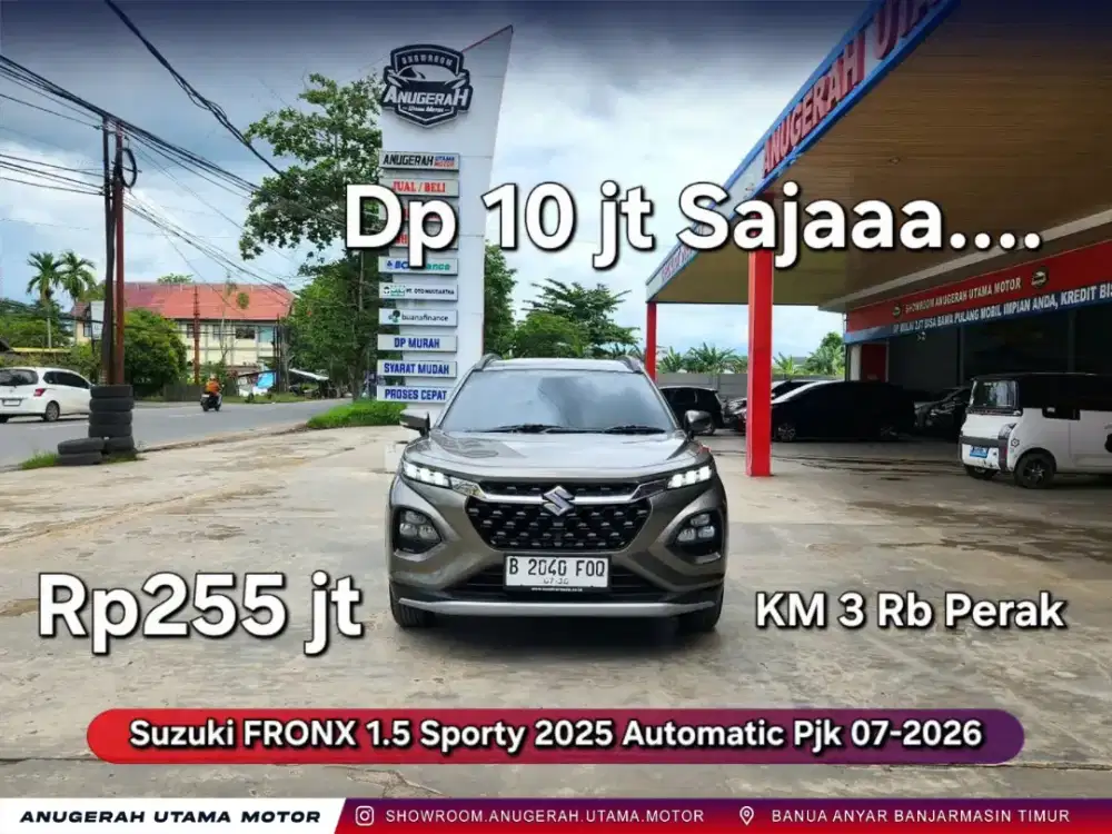 Dp10jt Suzuki FRONX 2025 Automatic Pjk07-2026 KM3RB