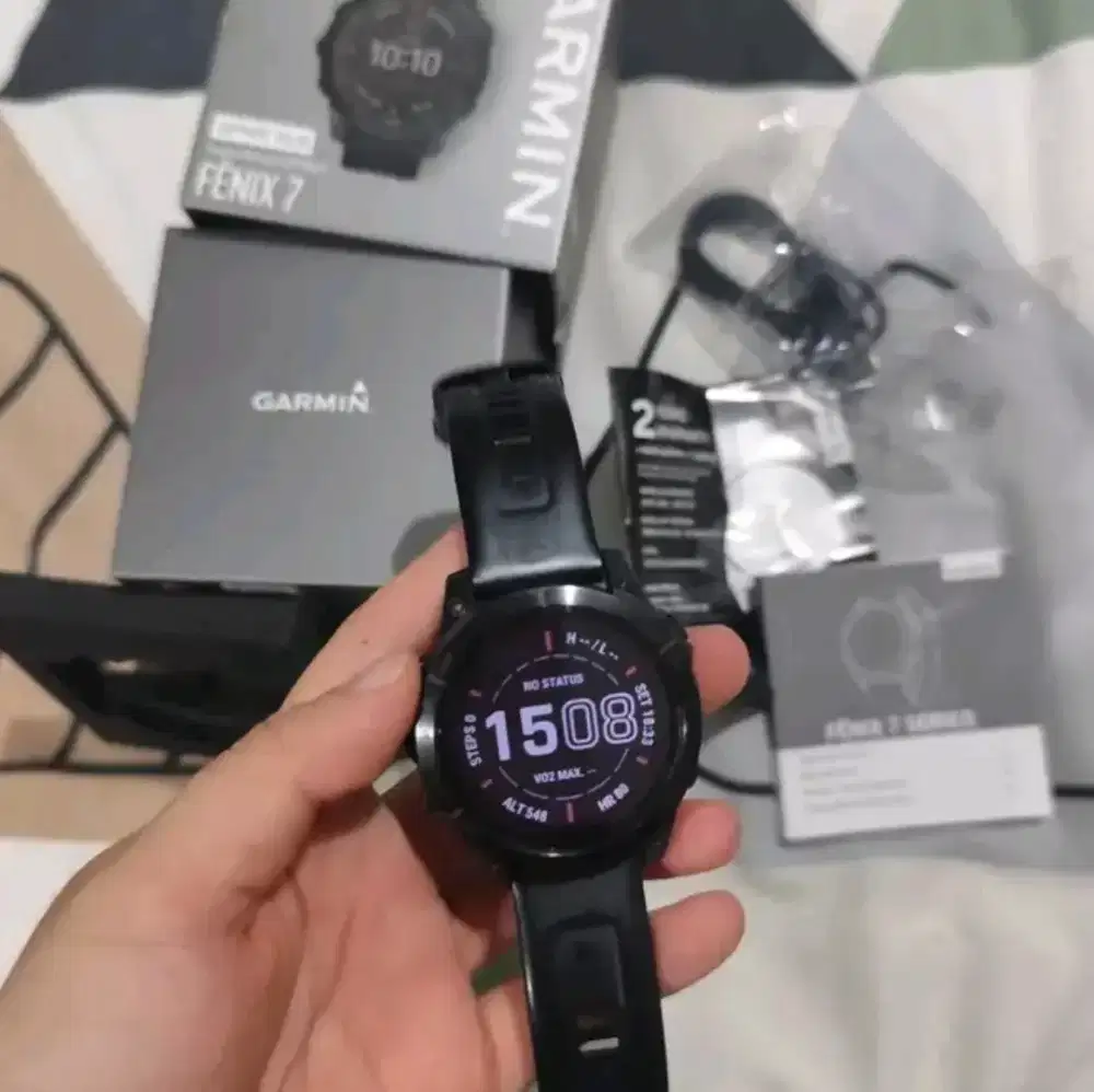 Smart watch garmin fenix 7 sapphire solar smartwatch gps