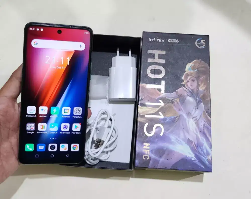 Infinix Hot 11s NFC Ram 6/128GB