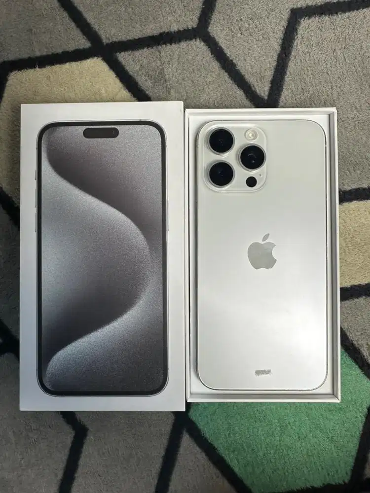iPhone 15 Promax 512gb iBox White Titanium