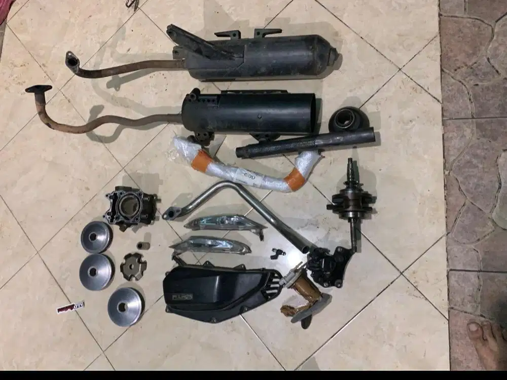 part sudah tidak terpakai lagi honda,yamaha