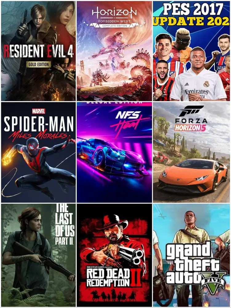 Jasa isi game Pc dan Laptop Offline Semarang