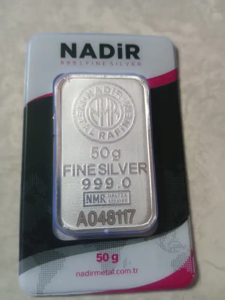 perak nadir 50gram