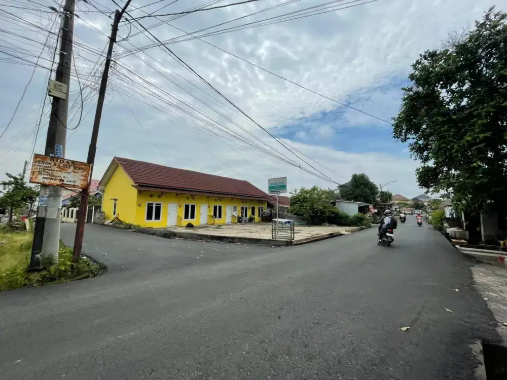 Tanah Pinggir Jalan Sukabangun Palembang Legalitas SHM