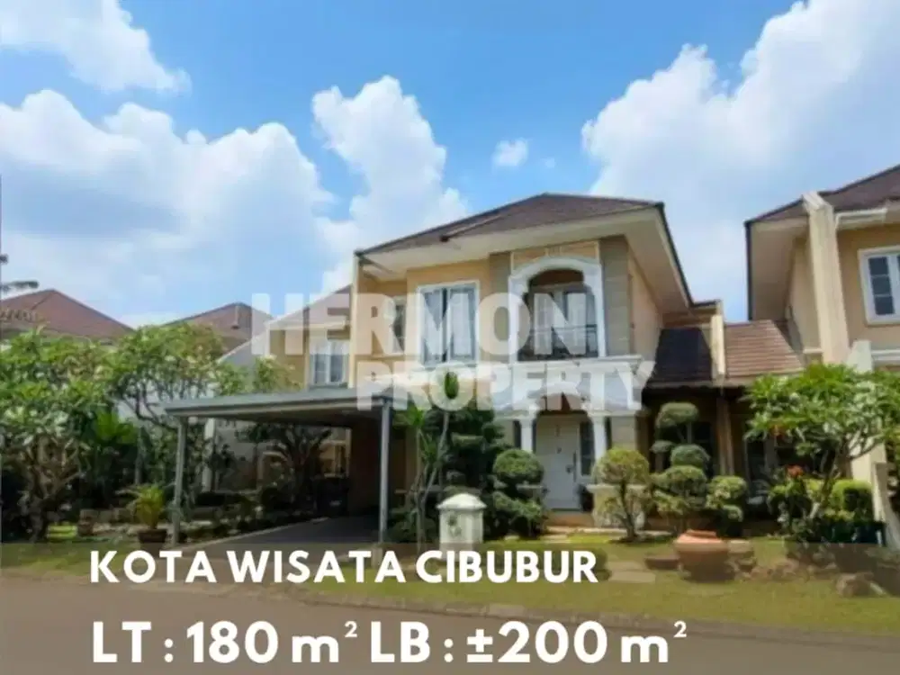 Dijual Cepat Rumah berikut Furnished - Lokasi startegis dekat Living world Kota wisata cibubur
