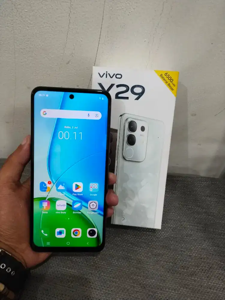 Vivo y29 6/128 brown garansi panjang