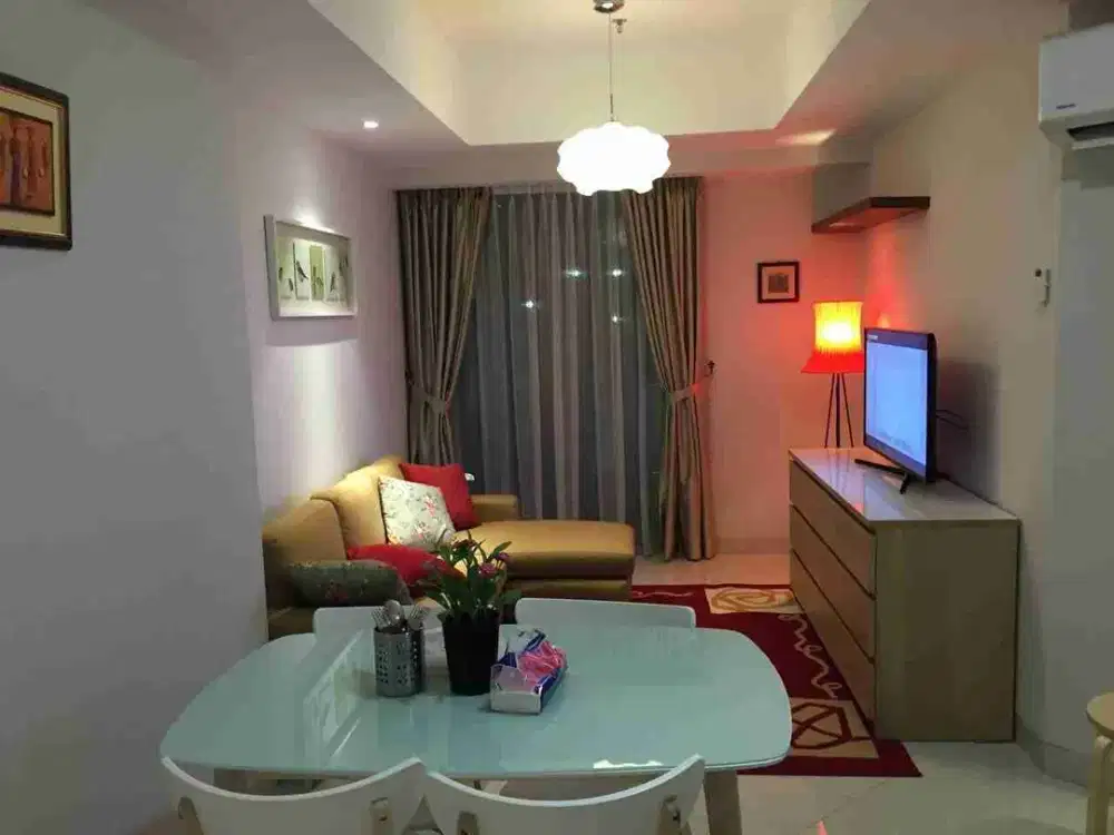 full furnished unik Dijual Apartemen The Mansion Kemayoran
