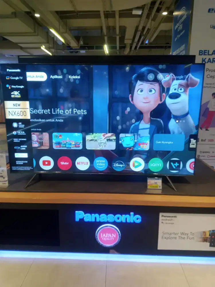 Panasonic 75inch 4k HDR google.tv TH-75NX600G