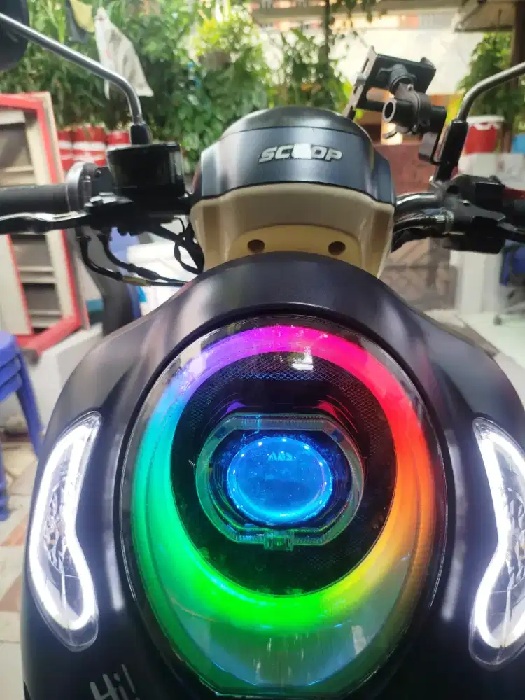 Biled aes turbo , RGB Scoopy 2021