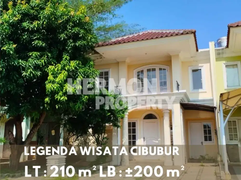 DIJUAL CEPAT Rumah Luas Tanah Besar di Cluster Exclusive , Legenda wisata cibubur