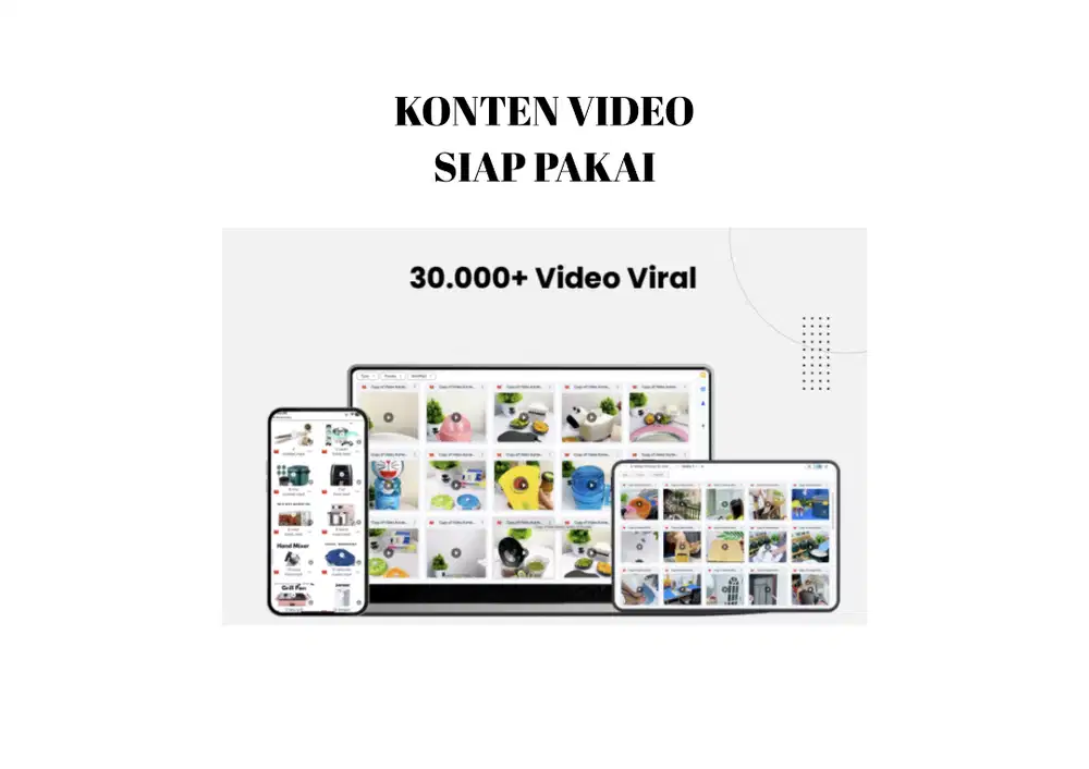 Kumpulan Video Viral Siap Reupload! 10000+ Konten Berbagai Niche