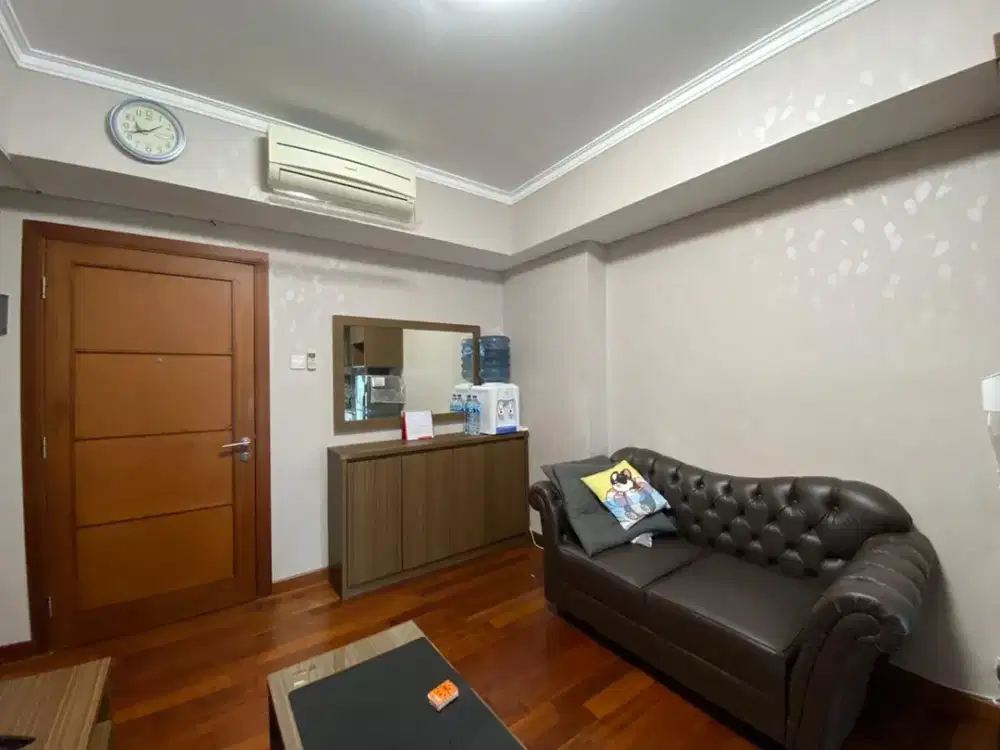 Disewa Apartemen tipe 2BR+ Royal Mediterania Lantai Sedang Furnish ada mesin cuci Lokasi Terbaik dekat Mal Central Park Neo SOHO Taman Anggrek Mall