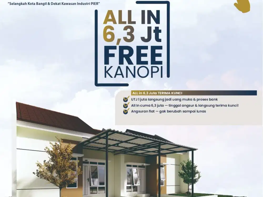 JANGAN TUNGGU 2026! RUMAH KAWASAN MANDIRI HARGA SUBSIDI