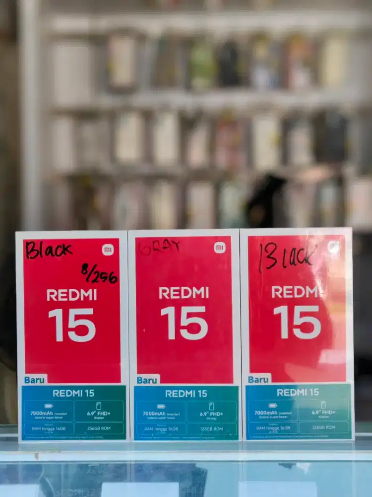 Redmi 15 8/128 (new)