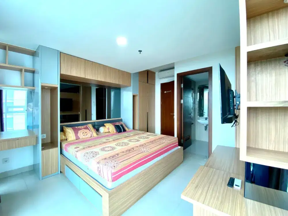 Disewakan Per6bulan Dan Tahunan Apartemen Springhill Terrace Type 3+1 Kamar Fully Furnish