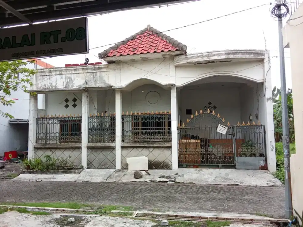 Rumah Semi Furnish di Semampir AWS Dekat Medokan, Sukolilo, Rungkut, Pandugo, Wonorejo, Kedung Baruk, Nginden, MERR, Rungkut