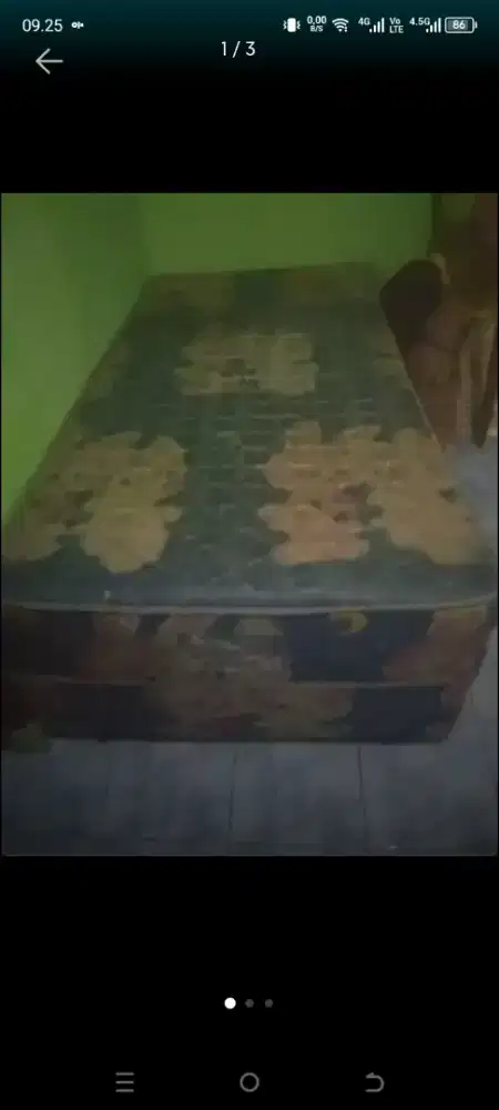 Jual BTH Jual Murah 1 KASUR SPRING BED KECIL KONDISI MSH BGS GAK RSK