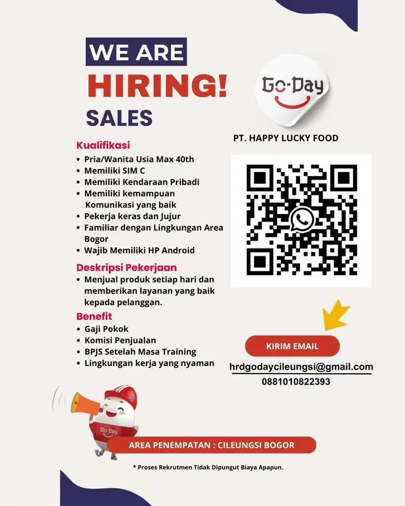 LOWONGAN PEKERJAAN SELES