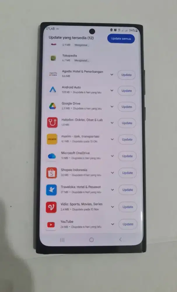 Samsung note 20 Ultra 8+8/256