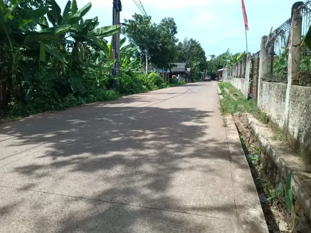 Kavling Strategis Nempel Jalan Cor Cisauk, Dekat Hiera Bsd