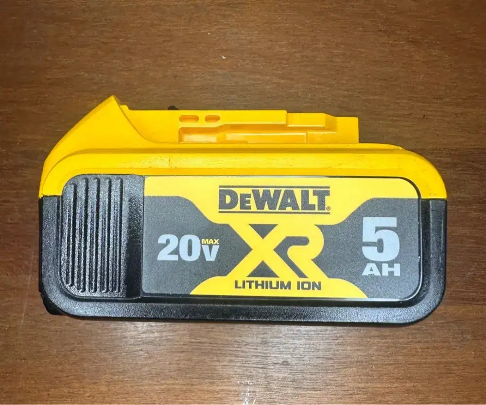 Dewalt 20v 5.0Ah Battery Baterai LITHIUM ION