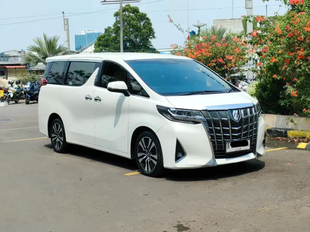 TOYOTA ALPHARD 2.5 AT 2018/2019 FACELIFT ISTIMEWA