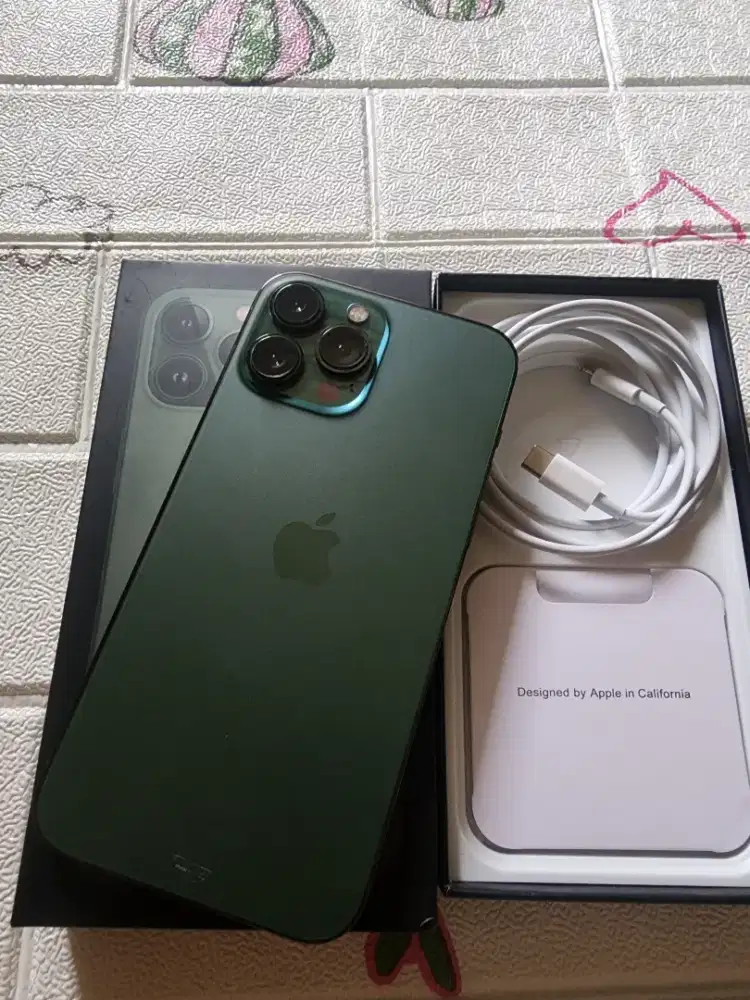 Iphone 13promax 128gb ex ibox warna green